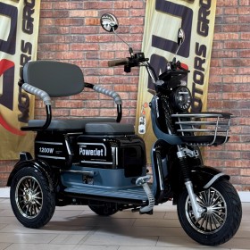 Електричний трицикл Corso «Power Jet» JT-712387 + 1 ЯЩИК АКУМ, двигун 1200W