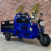 Електричний вантажний трицикл Corso «Truck PRO» TM-365012 6 МІСЦЬ + 2 ЯЩ АКУМ двигун 1200W