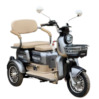 Електричний трицикл Corso «Power Jet» JT-943078 + 1 ЯЩИК АКУМ, двигун 1200W
