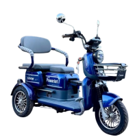 Електричний трицикл Corso «Power Jet» JT-933014 + 1 ЯЩИК АКУМ, двигун 1200W