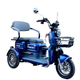 Електричний трицикл Corso «Power Jet» JT-933014 + 1 ЯЩИК АКУМ, двигун 1200W