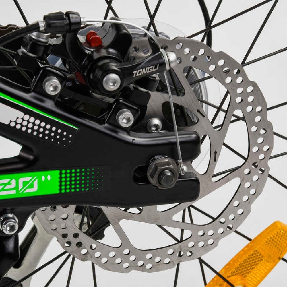​Велосипед спортивний CORSO Speedline MG-74290 20" магнієва рама, 7 швидкостей, Shimano, дискові гальма