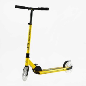 Самокат двоколісний "Best Scooter" L-00203 (2) колеса PU, d переднього колеса 145мм, диски коліс, дека, вилка зі світлом, в коробці