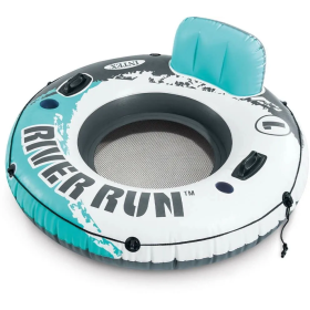 Надувне коло-крісло 135см "River Run" з ручками, до 100кг, INTEX 56825