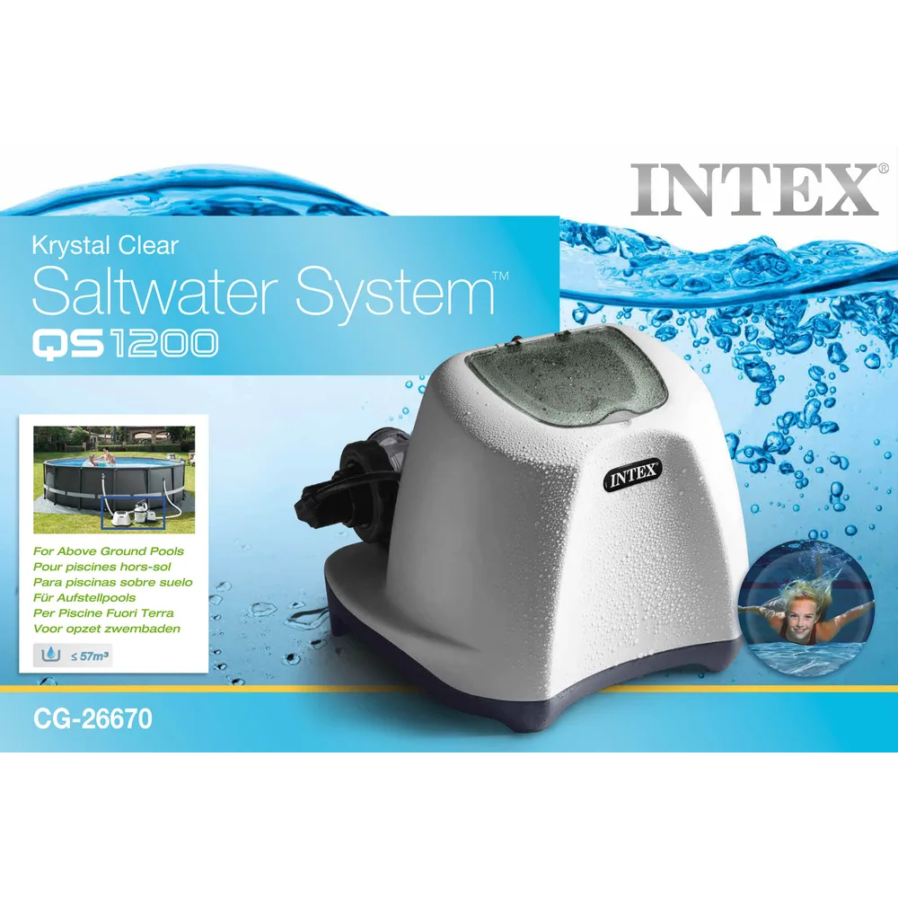 Intex Хлоргенератор 26670 (2) (ECO6220/QS1200), 12 г/год