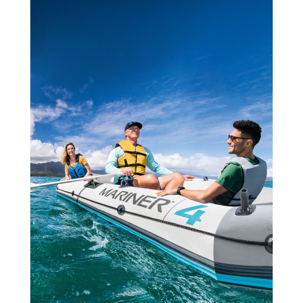 Intex Човен 68376 NP "MARINER 4" Чотиримісний, Розмір:328x145x48 см