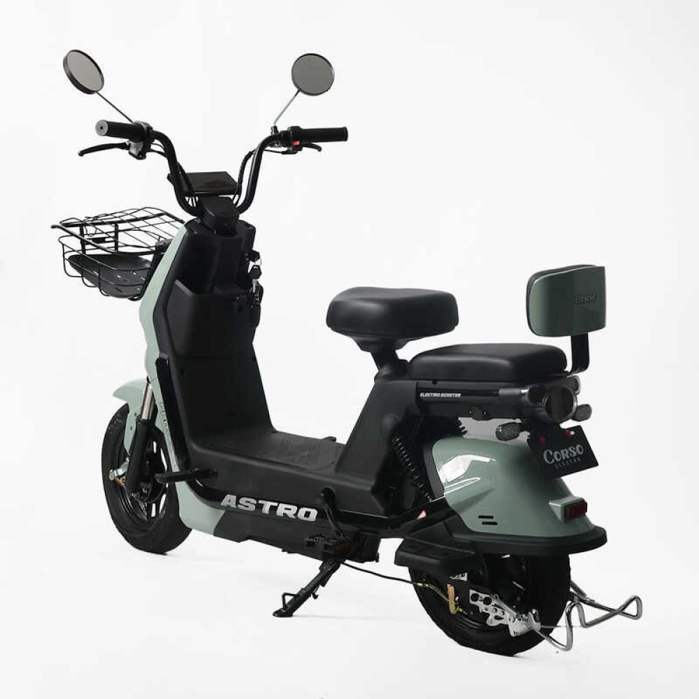 Електричний Мопед Corso Astro TR-744058 500W 60V/20Ah, Запас Ходу 48 км, Сигналізація, Кошик