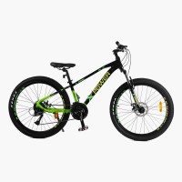 Велосипед спортивний Corso X-POWER 26" PW-79120, алюмінієва рама 13", дискові гальма, 24 швидкості