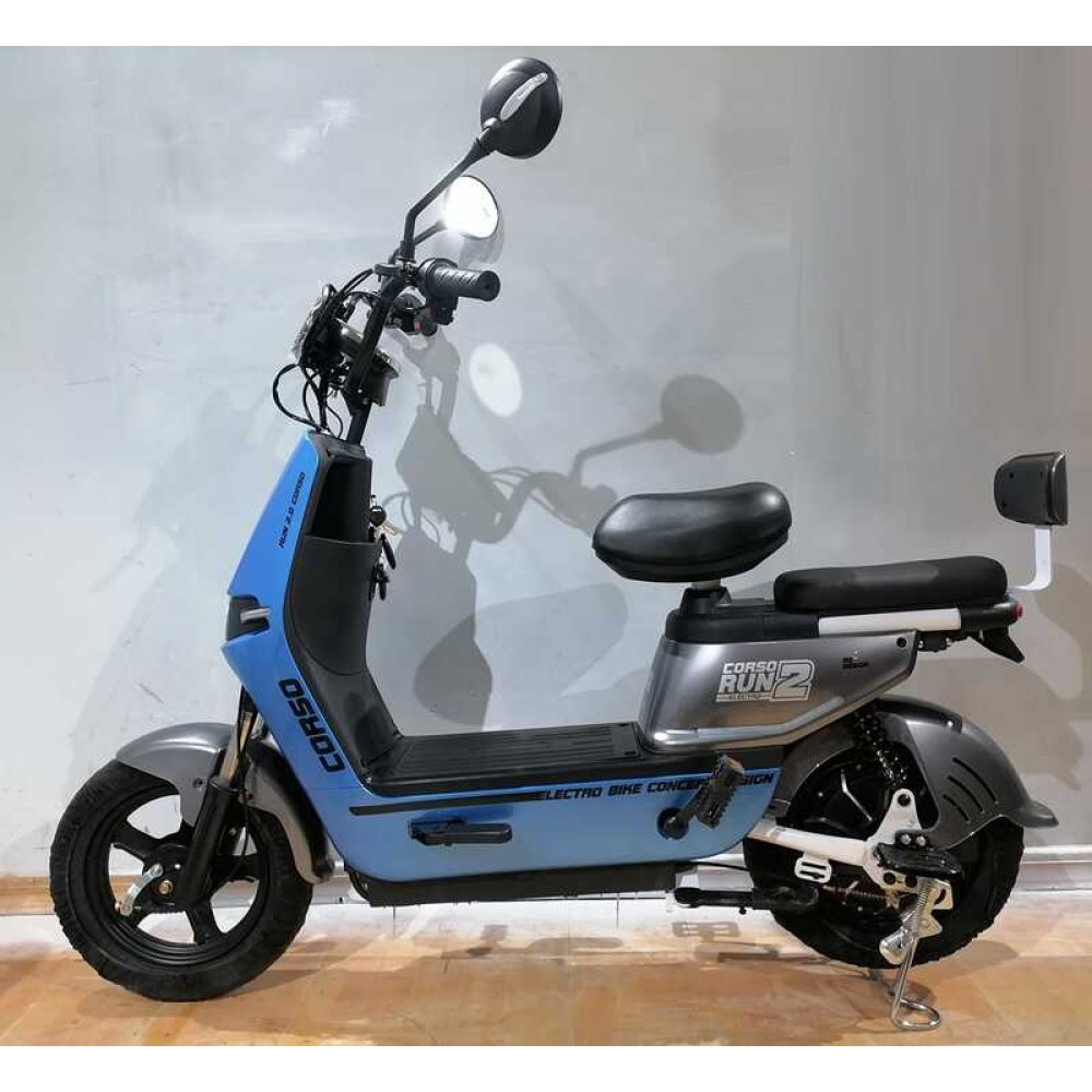 Електричний мопед Corso Run-2 RN-28077 двигун 500W, акумулятор 60V/20Ah