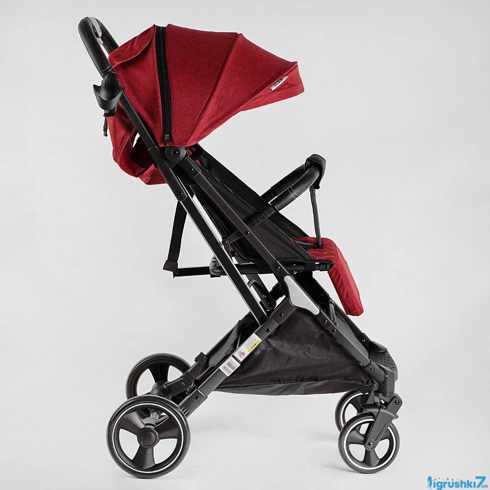 Візок прогулянковий дитячий JOY Comfort L-52304 6"/8" EVA колеса, регульована спинка, футкавер