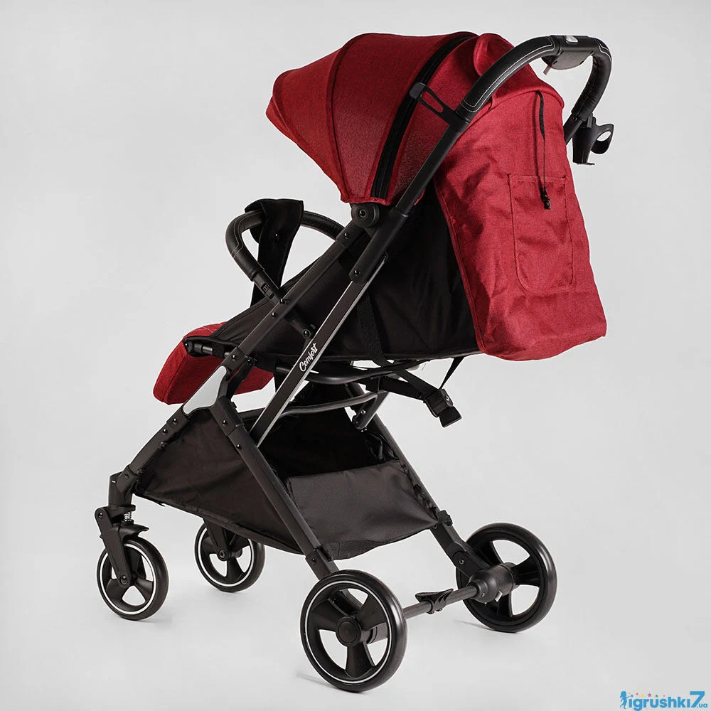 Візок прогулянковий дитячий JOY Comfort L-52304 6"/8" EVA колеса, регульована спинка, футкавер