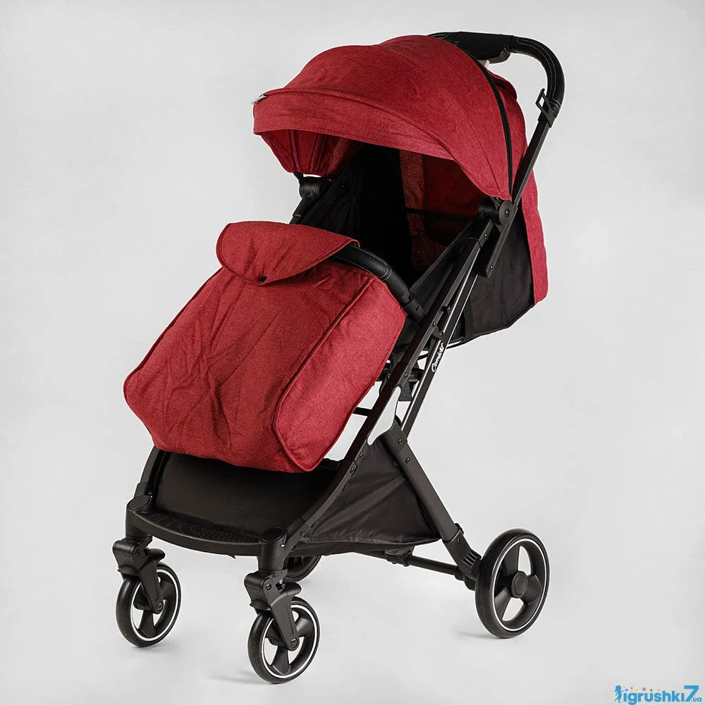 Візок прогулянковий дитячий JOY Comfort L-52304 6"/8" EVA колеса, регульована спинка, футкавер