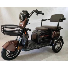 Електротрицикл Corso FINN FN-40326 600W 72V 20Ah три місця LED фара сигналізація кошик