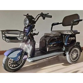 Електротрицикл Corso FINN FN-56115 600W 72V 20Ah три місця LED фара сигналізація кошик