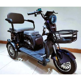 Електротрицикл Corso OSTIN ST-4182 800W 72V 23Ah три місця сигналізація LED фара кошик
