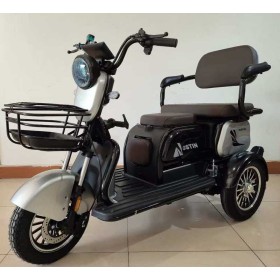 Електротрицикл Corso OSTIN ST-8250 800W 72V 23Ah три місця сигналізація LED фара кошик