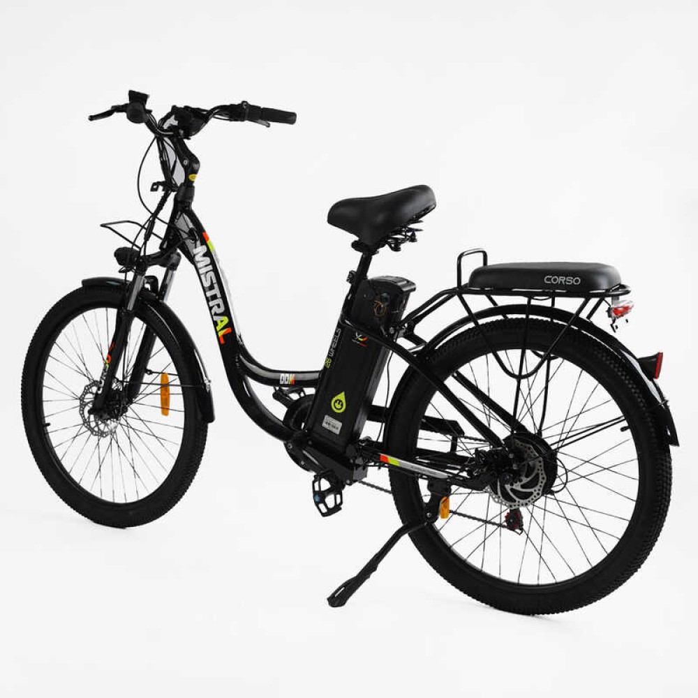 Електровелосипед Corso Mistral MS-26303 500W 48V/15Ah 26" Shimano амортизація багажник