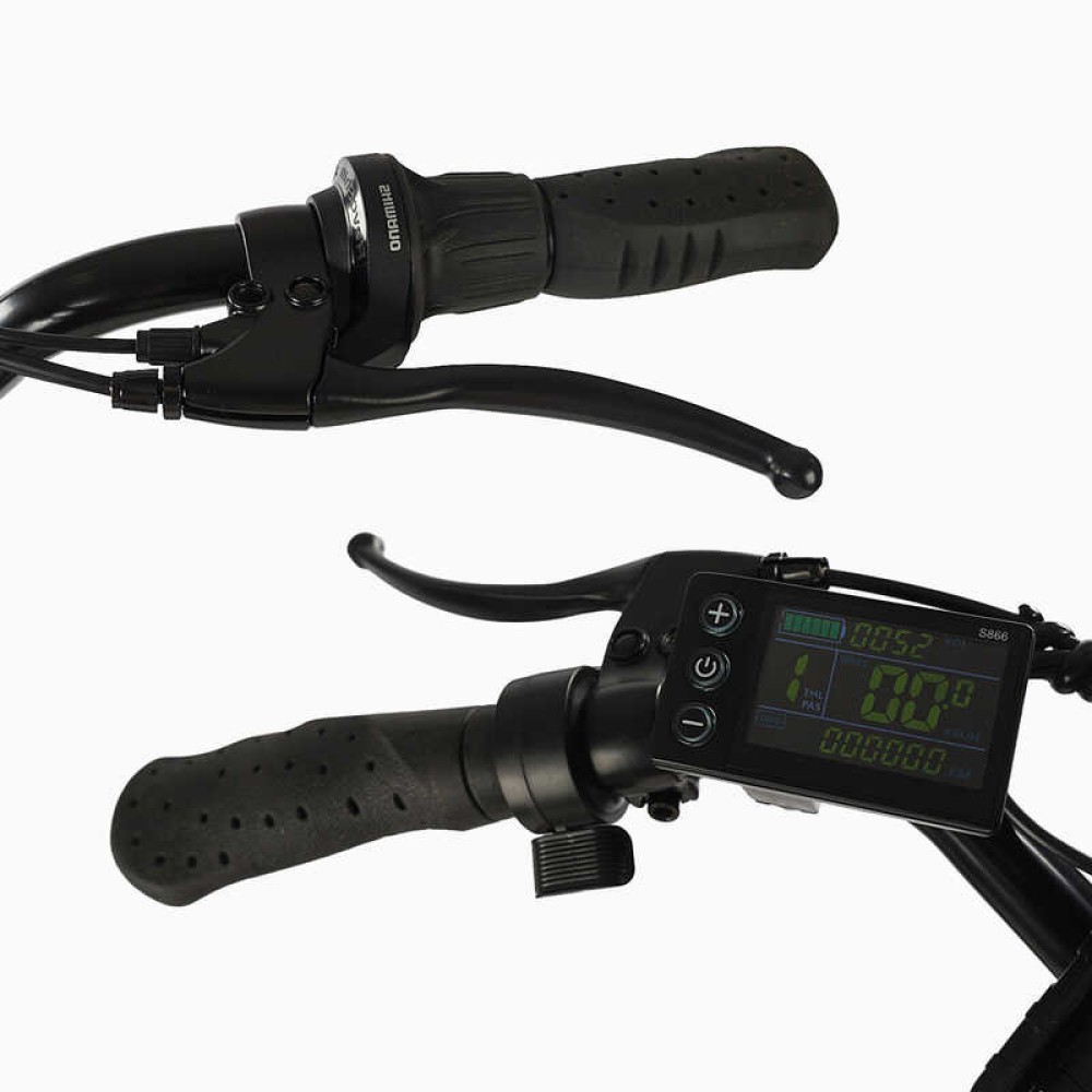 Електровелосипед Corso Mistral MS-26919 500W 48V/15Ah 26" Shimano амортизація багажник