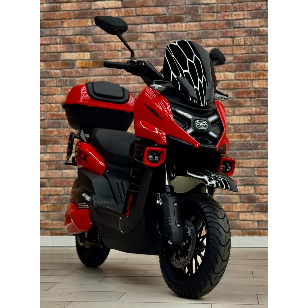 Електроскутер Corso Maverick 2000W: 80 км запас ходу, LED дисплей