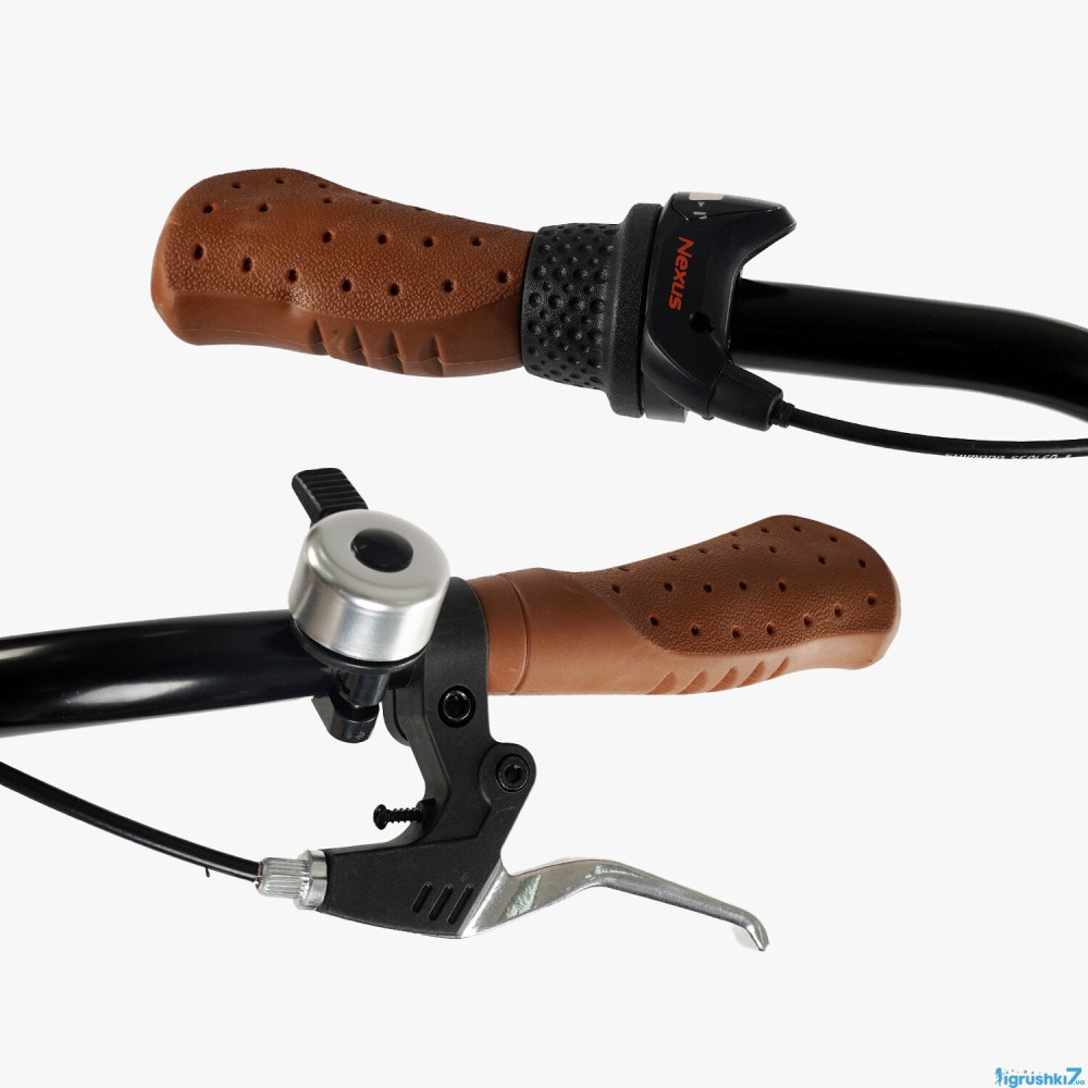Велосипед міський Corso Dream DM-28711 28", рама 18", алюмінієвий, Shimano Nexus 3, кошик, багажник, фара