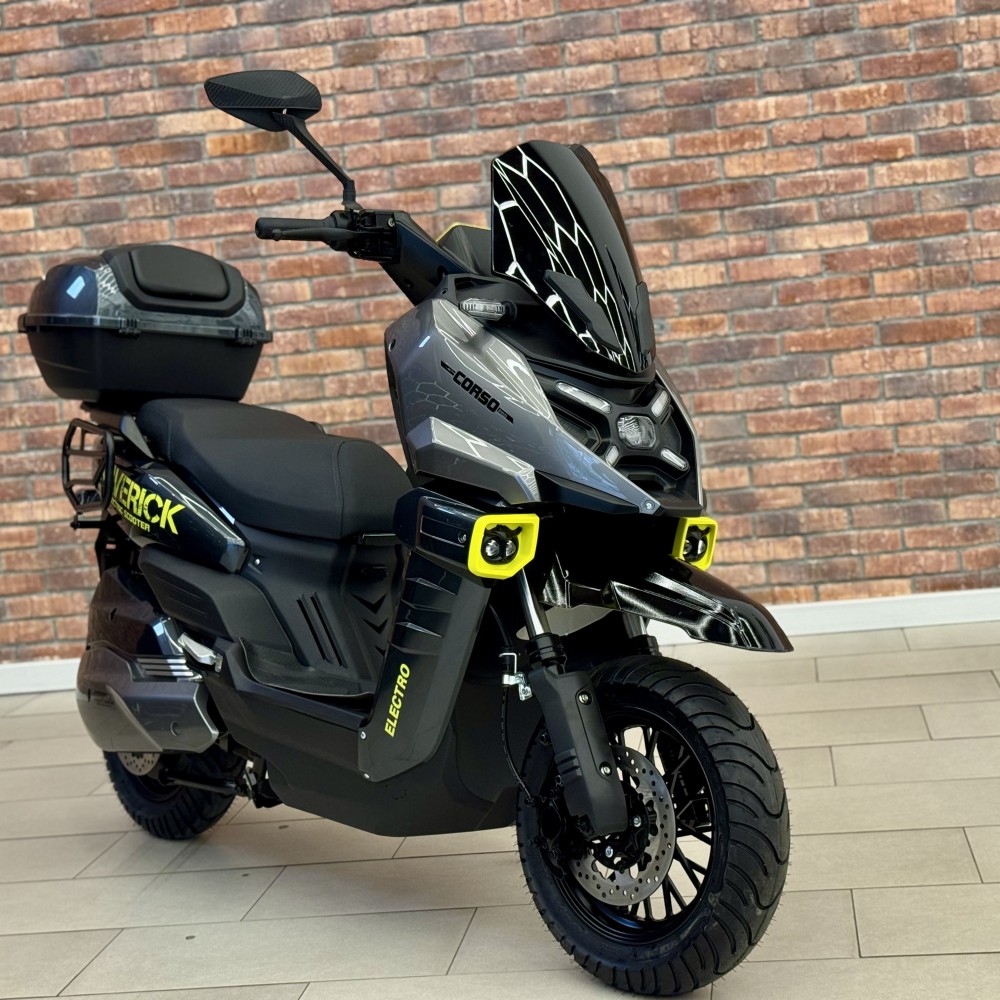 Електроскутер Corso Maverick MR-847011 2000W 72V/38Ah до 80 км LED дисплей гідравлічні гальма