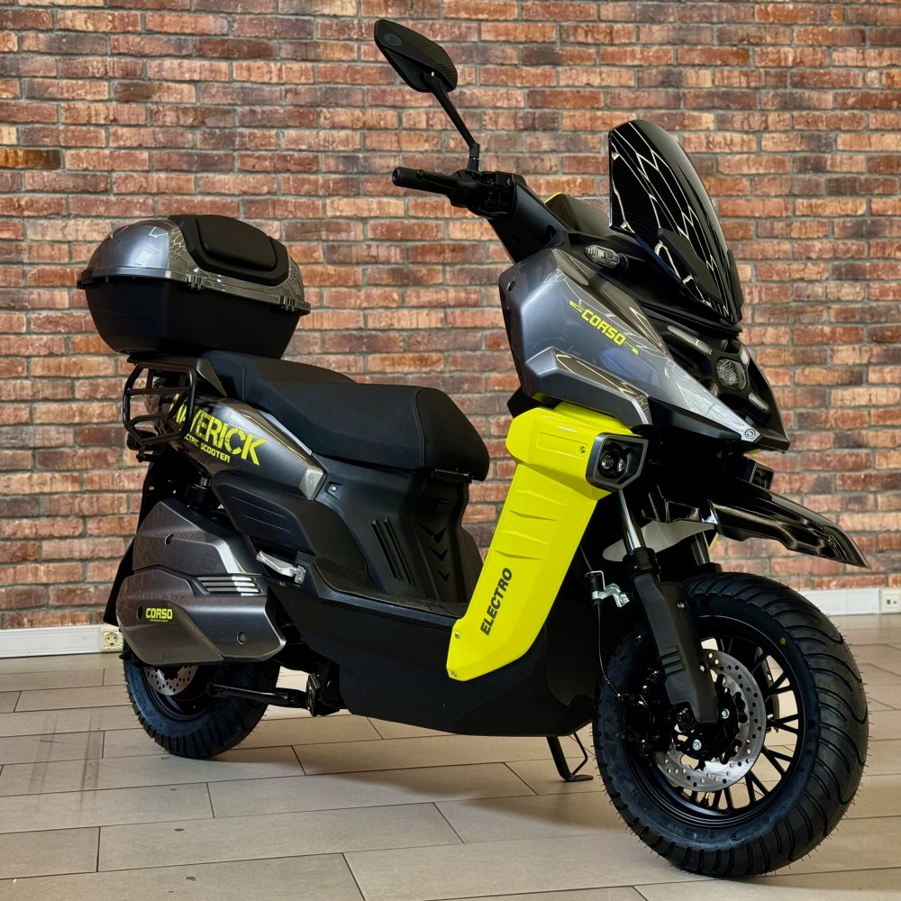 Електроскутер Corso Maverick MR-970882 2000W 72V/38Ah до 80 км LED дисплей гідравлічні гальма