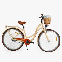 Велосипед міський Corso Dream DM-28928 28", рама 18", алюмінієвий, Shimano Nexus 3, кошик, багажник, фара