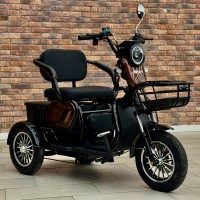 Електричний трицикл Billgery М3 B-30599 800W 72V/20Ah, 3 місця, амортизація, до 60 км ходу
