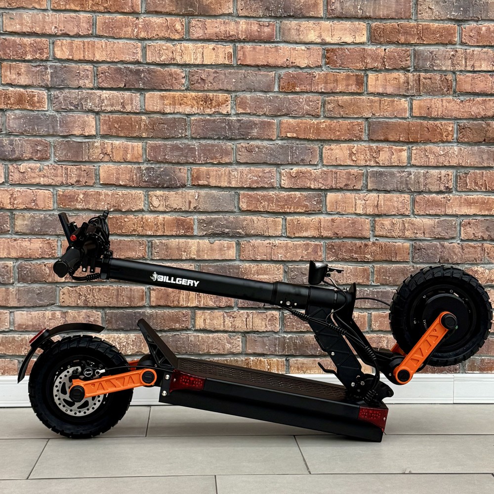 Електросамокат Billgery 777602, 2×1000W, 60V/18Ah, до 85 км, 65 км/год, гідравлічні гальма