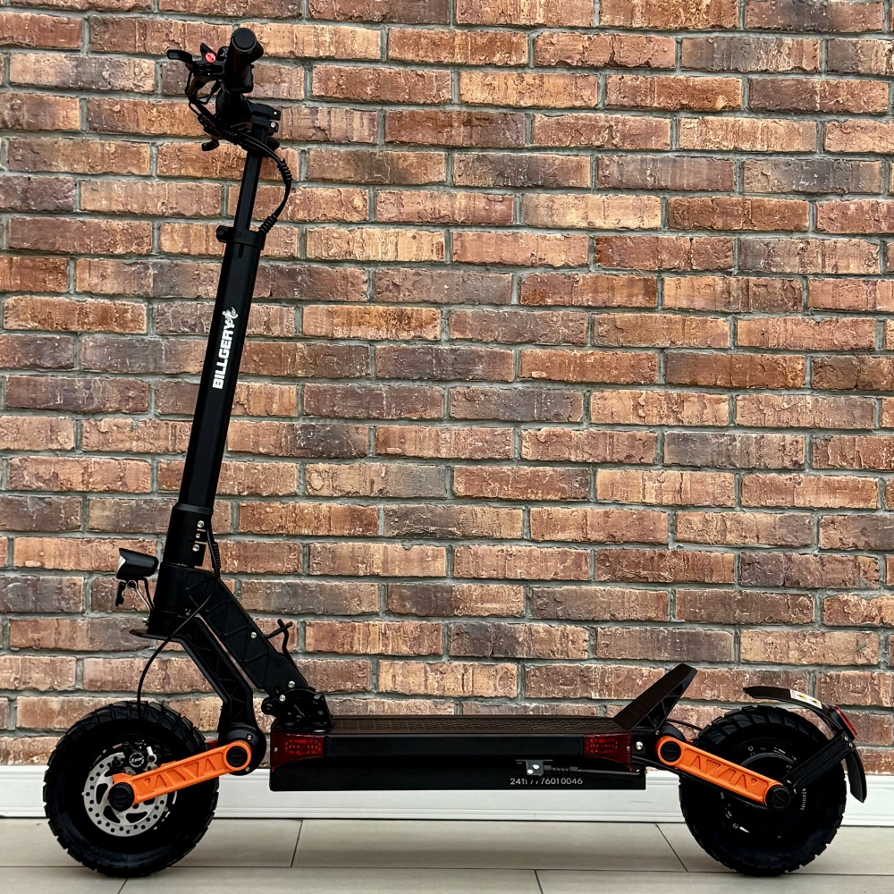 Електросамокат Billgery 777602, 2×1000W, 60V/18Ah, до 85 км, 65 км/год, гідравлічні гальма