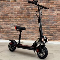 Електросамокат Billgery 777820, 800W, 48V/15Ah, до 55 км, 45 км/год, 10", складаний, сидіння, сигналізація