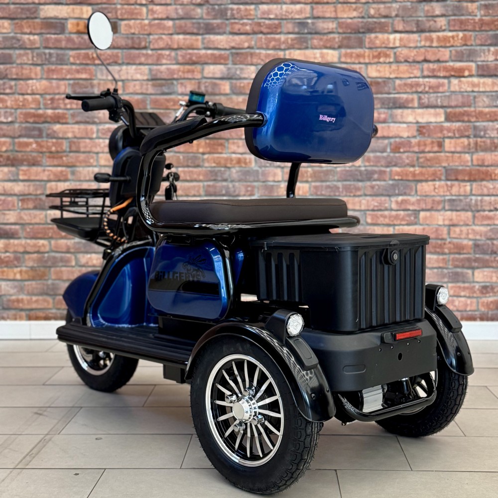 Електричний трицикл Billgery B-22810 NEW 2025 - колір Синій