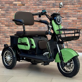 Електричний трицикл Billgery B-97125 NEW 2025 - колір Хакі