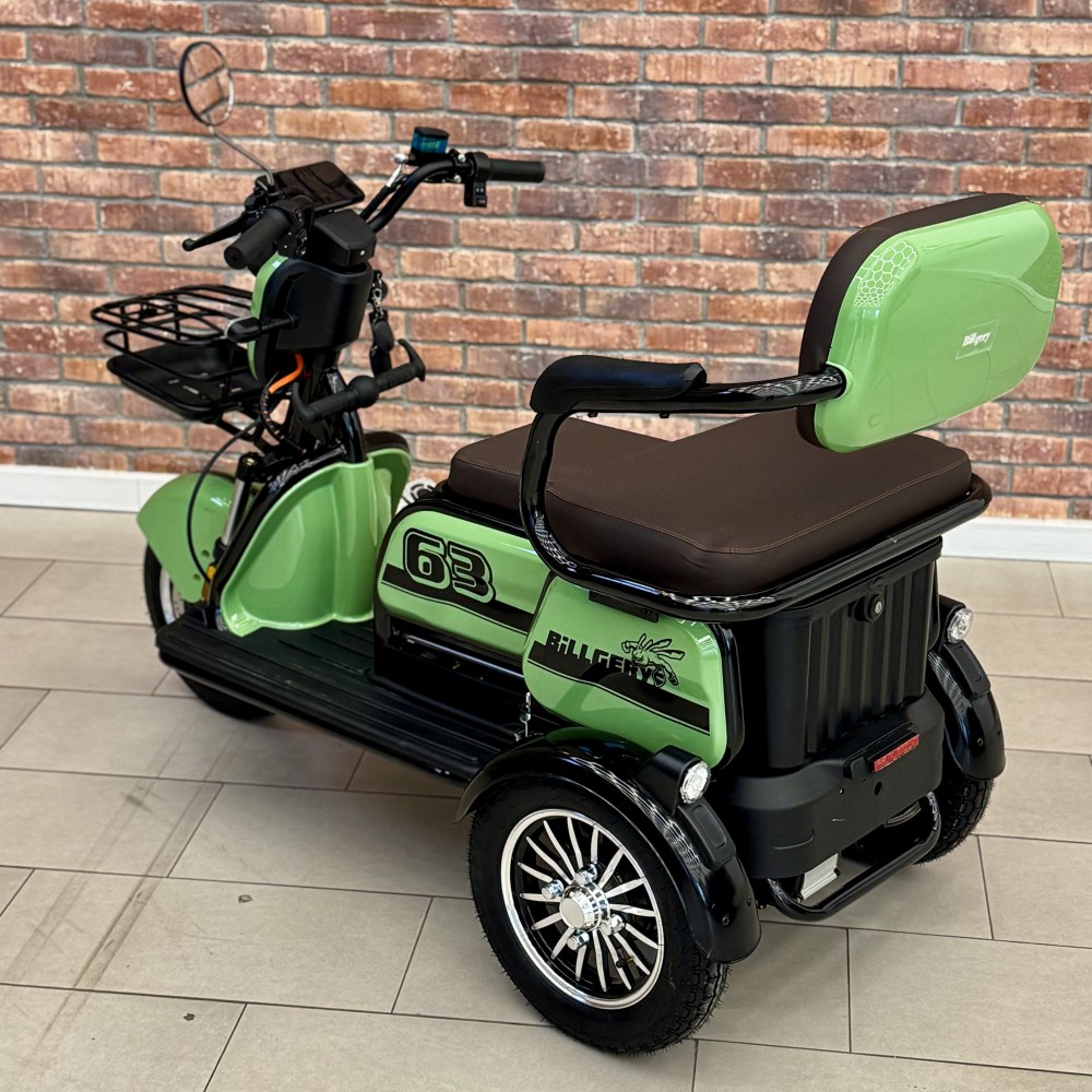 Електричний трицикл Billgery B-97125 NEW 2025 - колір Хакі