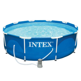 Басейн каркасний Intex 28202NP Metal Frame 305×76 см з фільтр-насосом 1250 л/год