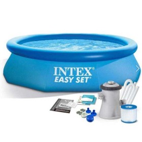 Басейн Intex Easy Set 28122 круглий 305×76 см 3854 л з фільтр-насосом 1250 л/год