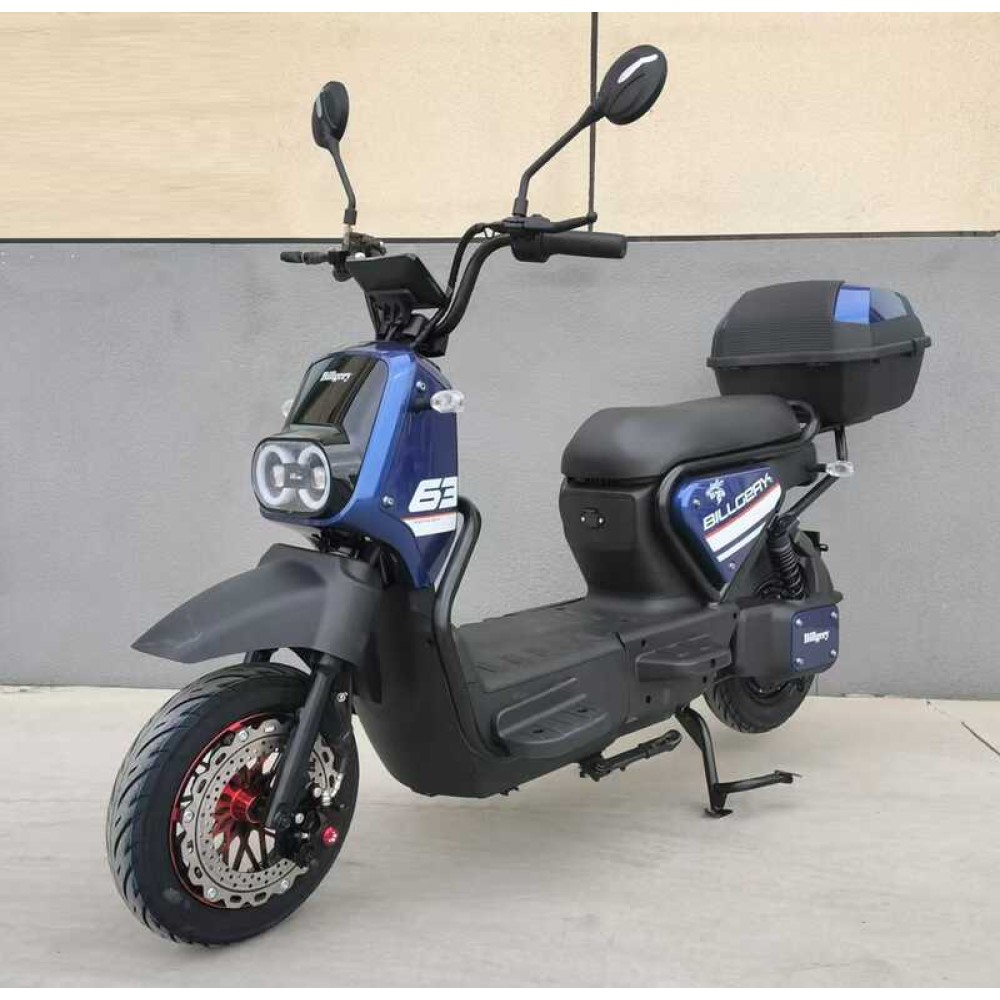 Електроскутер Billgery B-43937 1000W 72V 20Ah кошик LED фари сигналізація