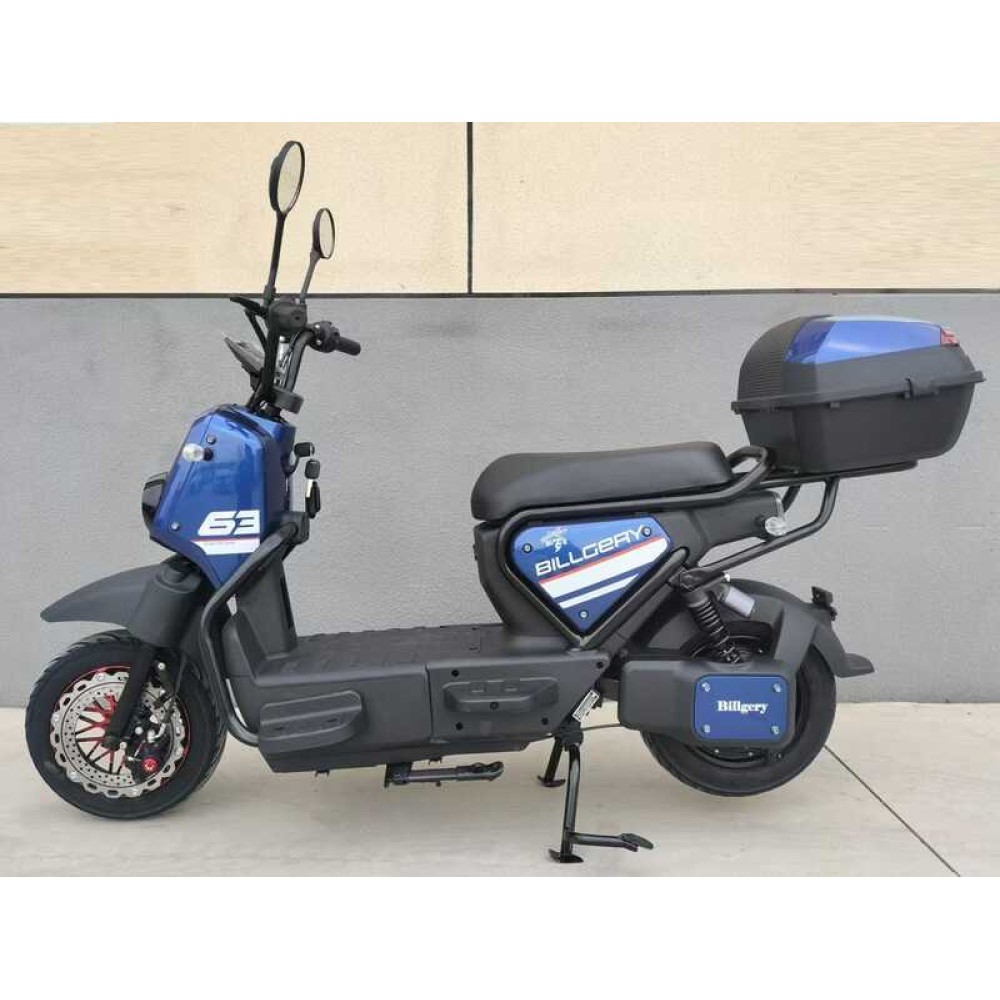 Електроскутер Billgery B-43937 1000W 72V 20Ah кошик LED фари сигналізація