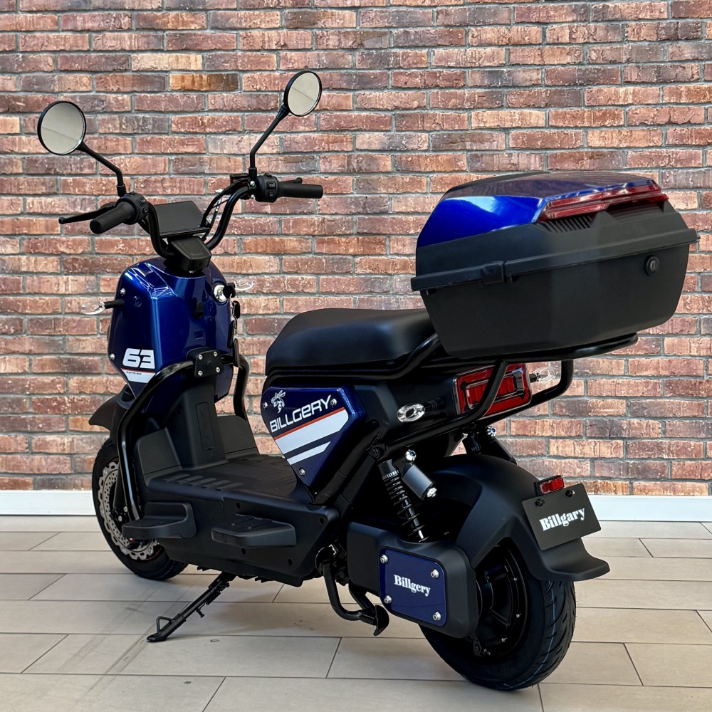 Електроскутер Billgery B-43937 1000W 72V 20Ah кошик LED фари сигналізація