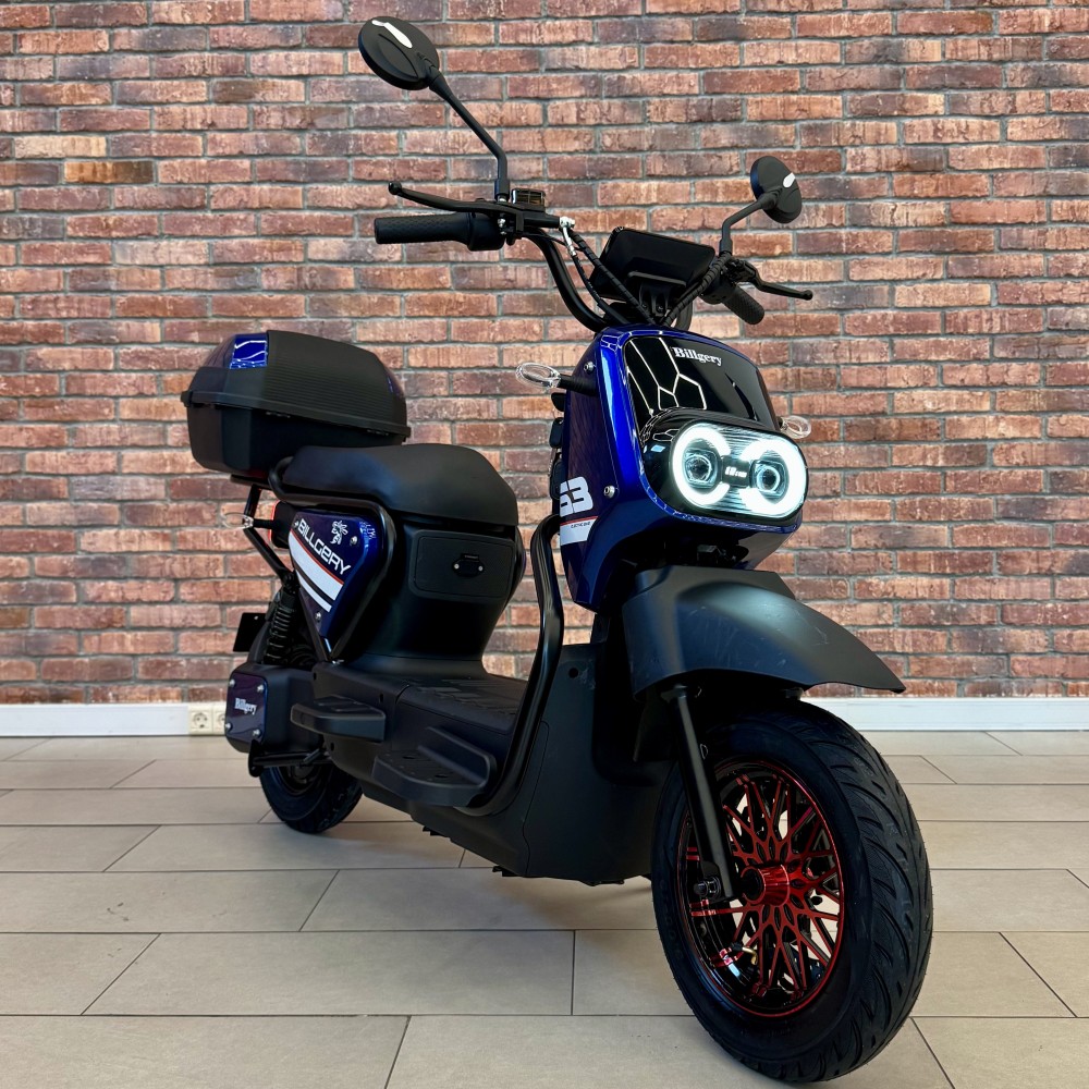 Електроскутер Billgery B-43937 1000W 72V 20Ah кошик LED фари сигналізація