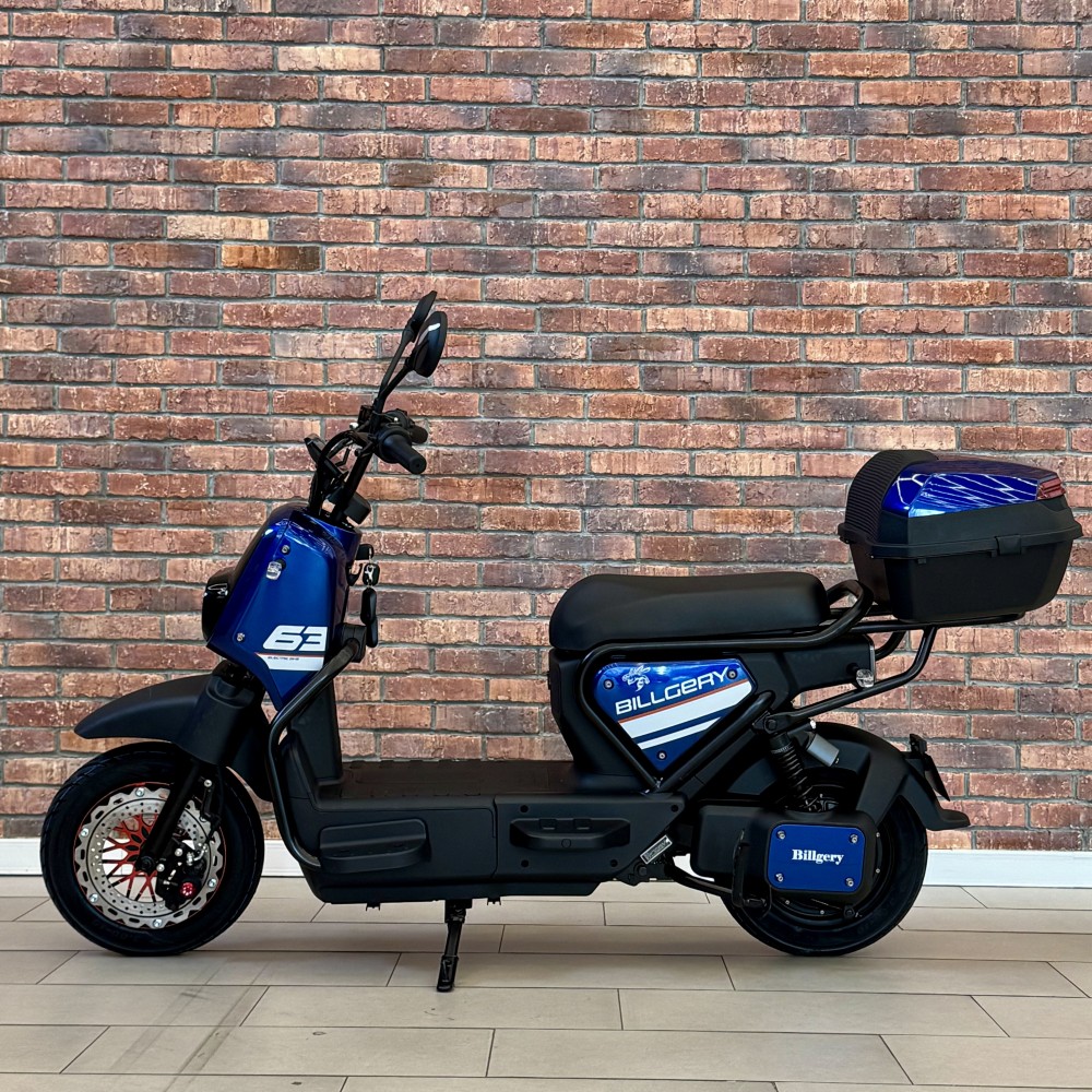 Електроскутер Billgery B-43937 1000W 72V 20Ah кошик LED фари сигналізація