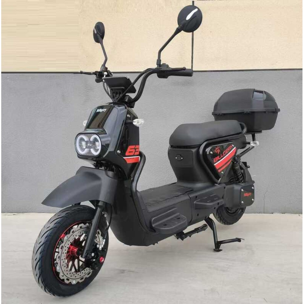 Електроскутер Billgery B-49272 1000W 72V 20Ah кошик LED фари сигналізація