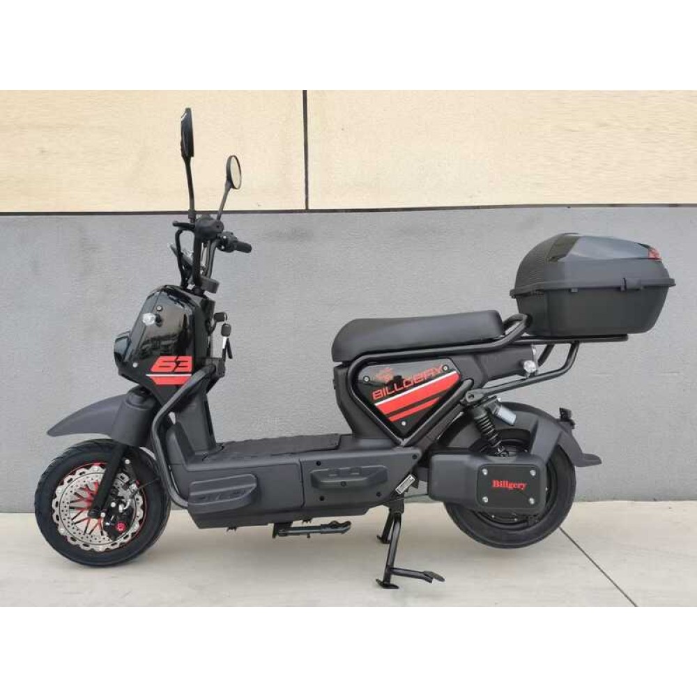 Електроскутер Billgery B-49272 1000W 72V 20Ah кошик LED фари сигналізація