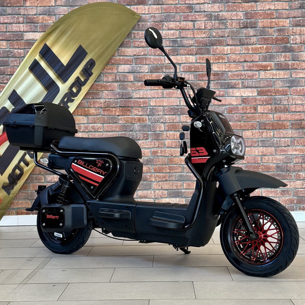 Електроскутер Billgery B-49272 1000W 72V 20Ah кошик LED фари сигналізація