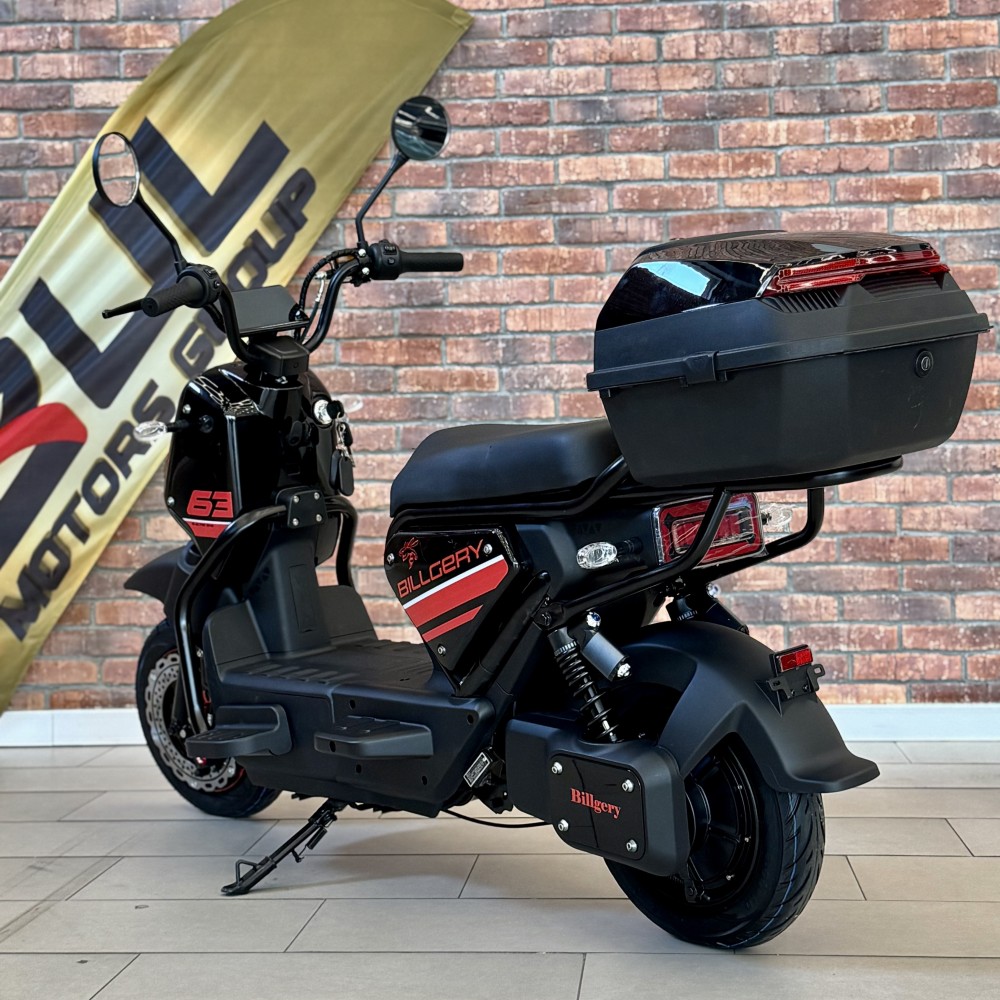 Електроскутер Billgery B-49272 1000W 72V 20Ah кошик LED фари сигналізація