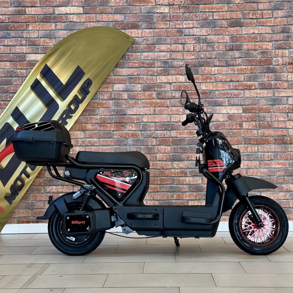 Електроскутер Billgery B-49272 1000W 72V 20Ah кошик LED фари сигналізація