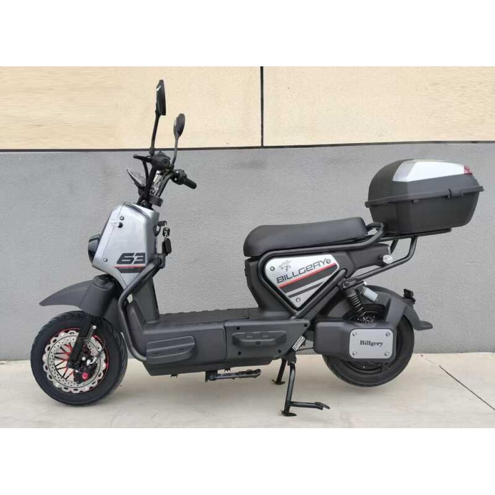 Електроскутер Billgery B-64700 1000W 72V 20Ah кошик LED фари сигналізація
