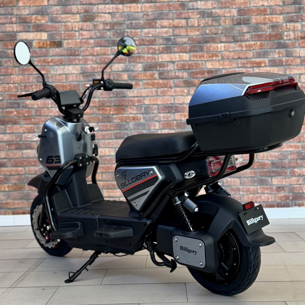 Електроскутер Billgery B-64700 1000W 72V 20Ah кошик LED фари сигналізація