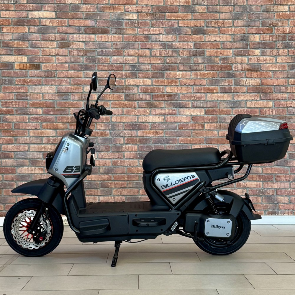 Електроскутер Billgery B-64700 1000W 72V 20Ah кошик LED фари сигналізація