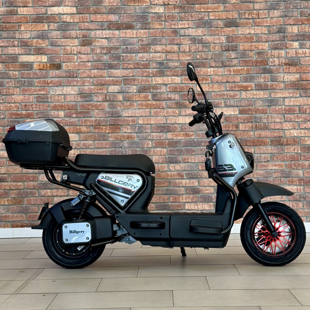 Електроскутер Billgery B-64700 1000W 72V 20Ah кошик LED фари сигналізація